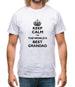 Keep Calm I'm The Worlds Best Grandad Mens T-Shirt