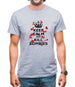 Keep Calm And Kill Zombies Mens T-Shirt