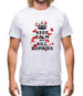 Keep Calm And Kill Zombies Mens T-Shirt