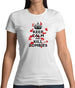 Keep Calm And Kill Zombies Womens T-Shirt