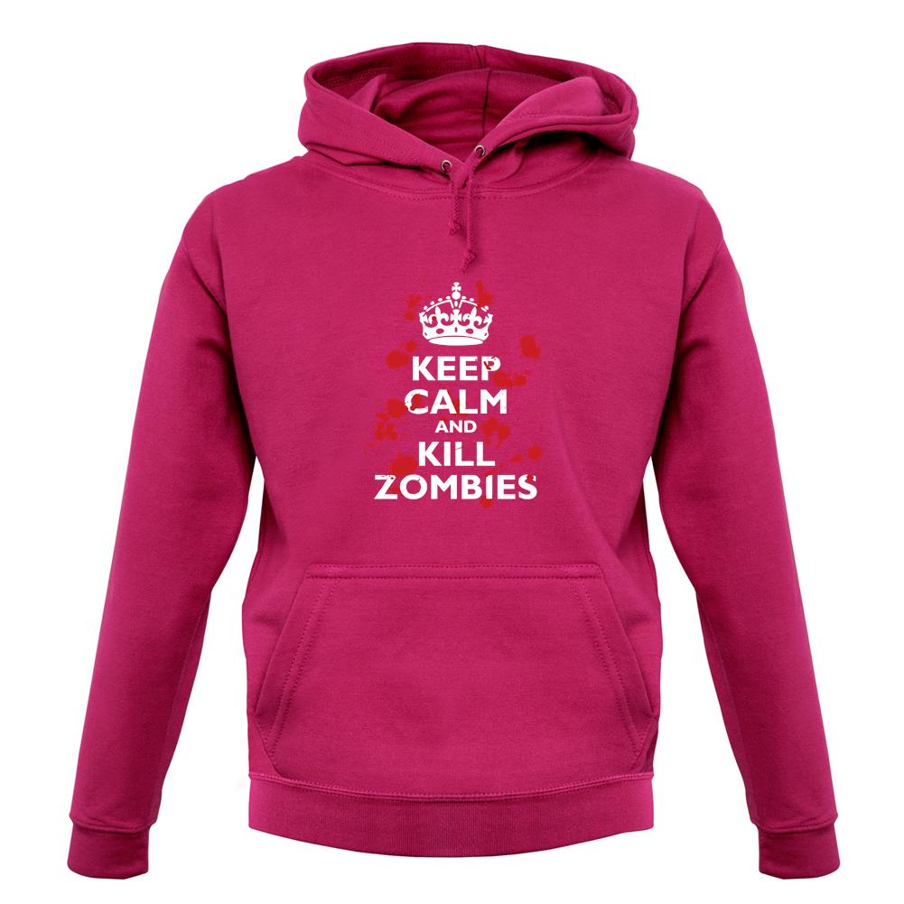 Keep Calm And Kill Zombies unisex hoodie