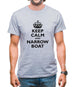 Keep Calm And Narrow Boat Mens T-Shirt