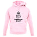 Keep Calm And Narrow Boat unisex hoodie