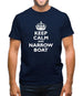 Keep Calm And Narrow Boat Mens T-Shirt