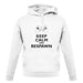 Keep Calm And Respawn unisex hoodie