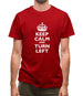 Keep Calm And Turn Left Mens T-Shirt