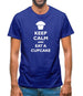 Keep Calm And Eat A Cupcake Mens T-Shirt