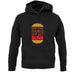 Keep Your Hands Off My Buns unisex hoodie