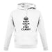 Keep Calm And Stay Classy unisex hoodie