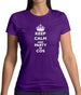 Keep calm and Party in Cos (Kos) Womens T-Shirt