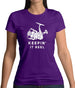 Keepin It Reel Womens T-Shirt