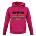 Kenya Barcode Style Flag unisex hoodie