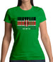 Kenya Barcode Style Flag Womens T-Shirt