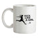 Kick Like A Girl Ceramic Mug