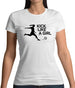 Kick Like A Girl Womens T-Shirt