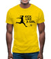 Kick Like A Girl Mens T-Shirt