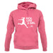 Kick Like A Girl unisex hoodie