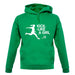 Kick Like A Girl unisex hoodie