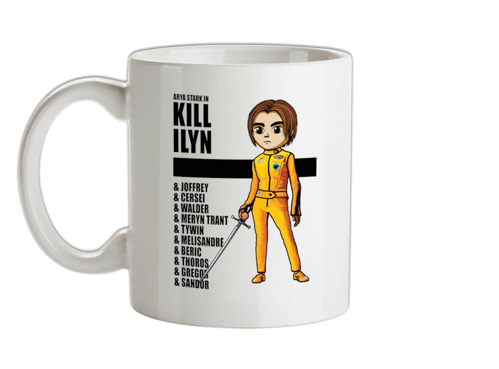 Kill Ilyn List of Names Ceramic Mug