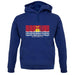 Kiribati Barcode Style Flag unisex hoodie