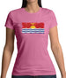 Kiribati Grunge Style Flag Womens T-Shirt