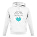 Knitting Keeps Me From Unravelling unisex hoodie