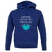 Knitting Keeps Me From Unravelling unisex hoodie