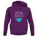 Knitting Keeps Me From Unravelling unisex hoodie