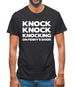 Knock Knock Knocking On Penny's Door Mens T-Shirt