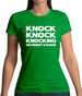 Knock Knock Knocking On Penny's Door Womens T-Shirt