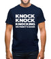 Knock Knock Knocking On Penny's Door Mens T-Shirt