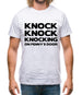 Knock Knock Knocking On Penny's Door Mens T-Shirt