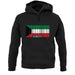 Kuwait Barcode Style Flag unisex hoodie