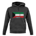 Kuwait Barcode Style Flag unisex hoodie