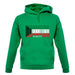 Kuwait Barcode Style Flag unisex hoodie