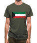 Kuwait Grunge Style Flag Mens T-Shirt