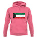 Kuwait Grunge Style Flag unisex hoodie