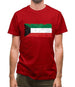 Kuwait Grunge Style Flag Mens T-Shirt