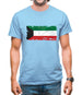 Kuwait Grunge Style Flag Mens T-Shirt