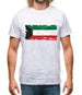 Kuwait Grunge Style Flag Mens T-Shirt