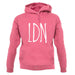 Ldn (London) unisex hoodie