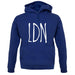 Ldn (London) unisex hoodie