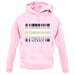 Lgbt Barcode Flags Agender unisex hoodie