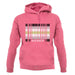 Lgbt Barcode Flags Agender unisex hoodie