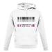 Lgbt Barcode Flags Asexual unisex hoodie