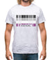 Lgbt Barcode Flags Asexual Mens T-Shirt