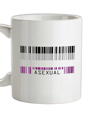 LGBT Barcode Flags - Asexual Ceramic Mug