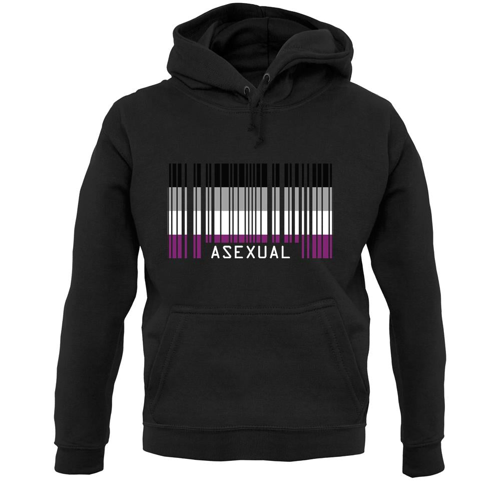 Lgbt Barcode Flags Asexual Unisex Hoodie