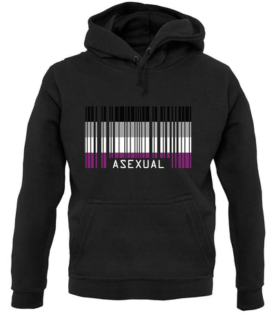 Lgbt Barcode Flags Asexual unisex hoodie