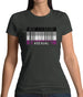 Lgbt Barcode Flags Asexual Womens T-Shirt